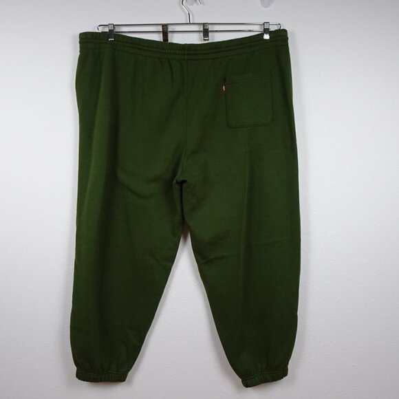 Levi's Sweatpants Pants Men's Size 2XL Green Elastic Drawstring Waist - Picture 5 of 12